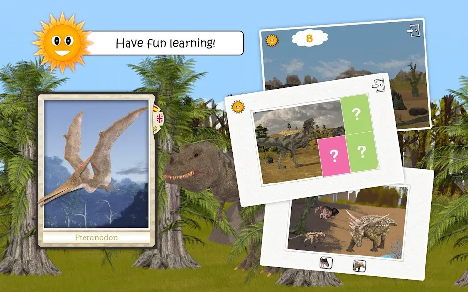 Dinosaurs and Ice Age Animals [MOD: разблокированы все динозавры и животные] Screenshot 4