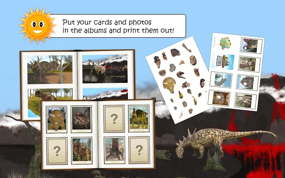 Dinosaurs and Ice Age Animals [MOD: разблокированы все динозавры и животные] Screenshot 5