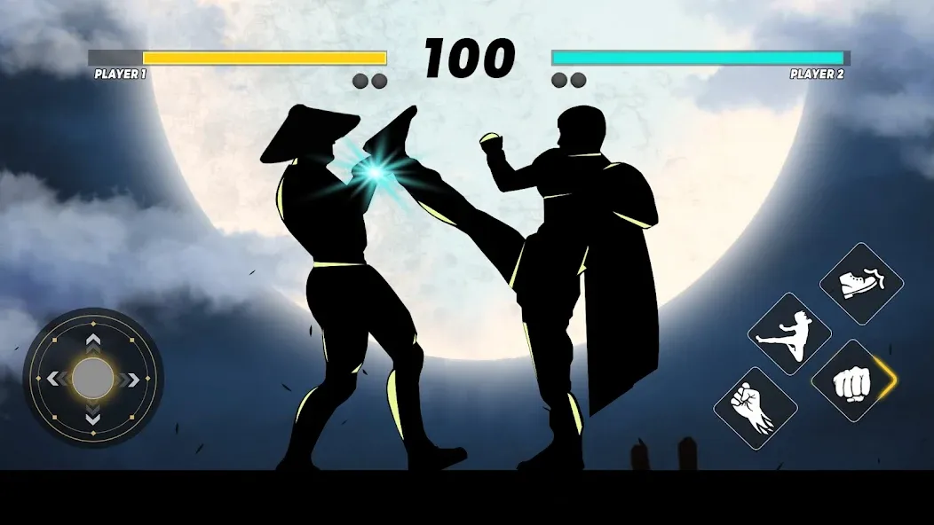 Sword Shadow Fighting Game 3D [MOD: безлимитные деньги и оружие] Screenshot 3