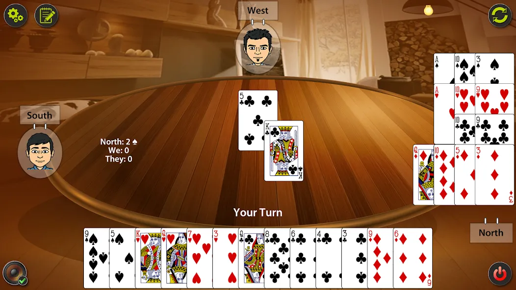 Auction Bridge &amp; IB Card Game [MOD: без рекламы и разблокированы все режимы] Screenshot 2