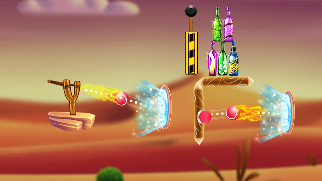 Bottle Shooting Game 2 [MOD: безлимитные патроны и открыты все уровни] Screenshot 3
