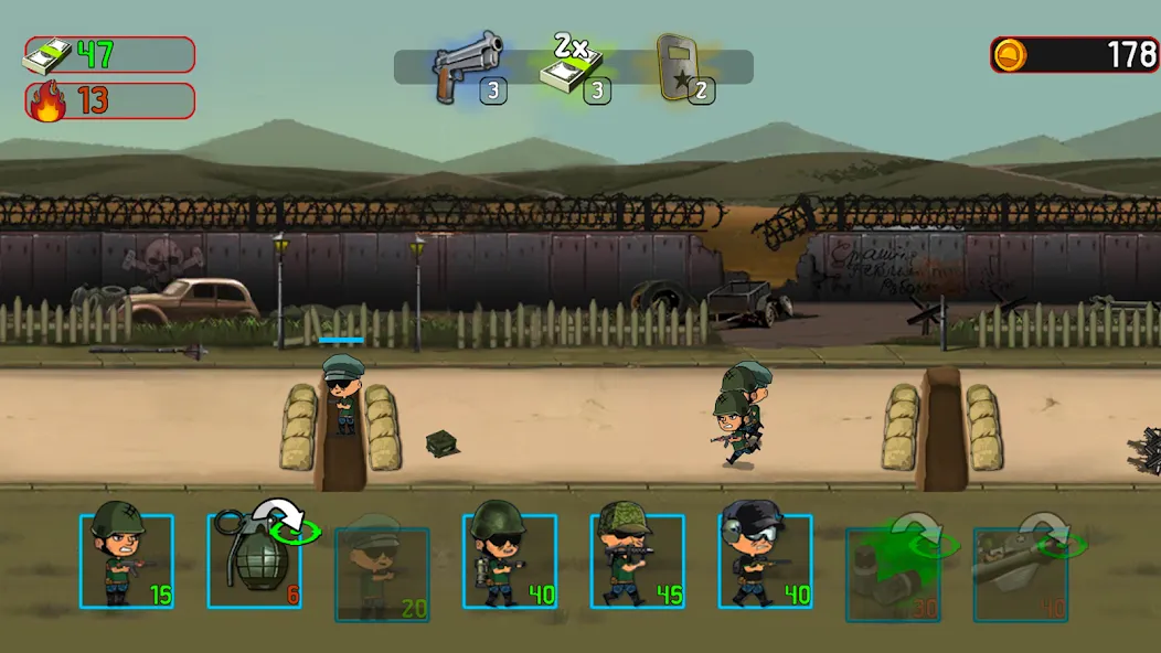 Army War: Military Troop Games [MOD: безлимитные деньги и оружие] Screenshot 5