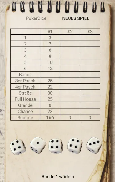 Dice Poker [MOD: безлимитные деньги и удача] Screenshot 3