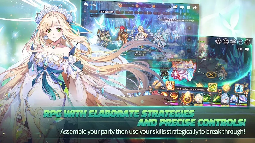 GrandChase [MOD: безлимитные ресурсы и усиленные герои] Screenshot 2