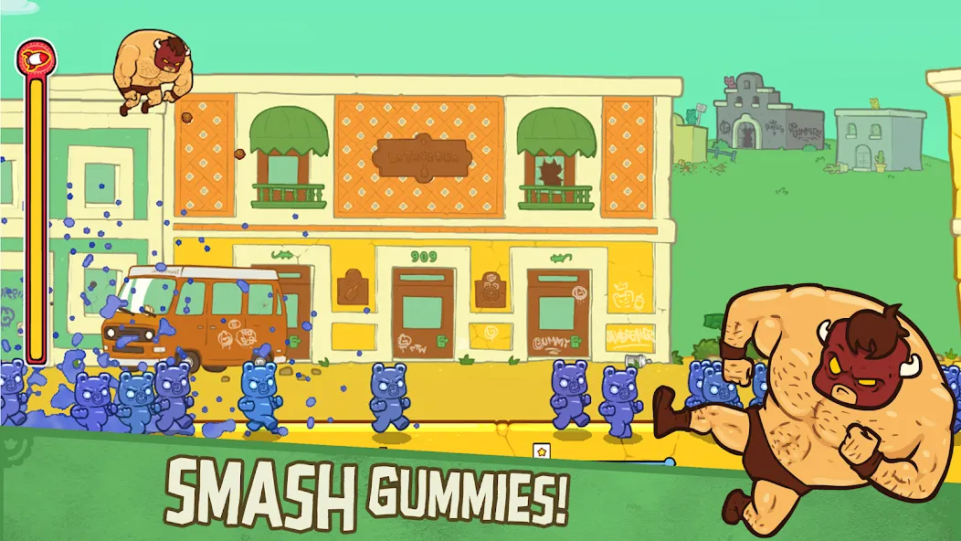 Burrito Bison: Launcha Libre [MOD: безлимитные деньги и усиленный запуск] Screenshot 1