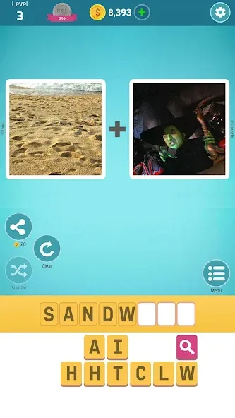 Pictoword: Fun Brain Word Game [MOD: без рекламы и подсказки бесплатно] Screenshot 1