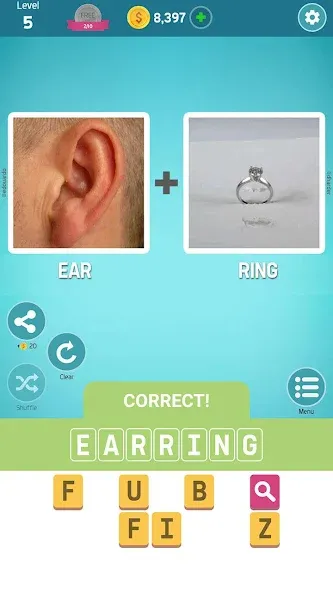 Pictoword: Fun Brain Word Game [MOD: без рекламы и подсказки бесплатно] Screenshot 3