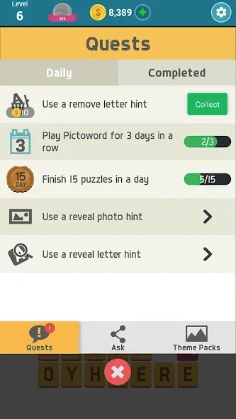 Pictoword: Fun Brain Word Game [MOD: без рекламы и подсказки бесплатно] Screenshot 4