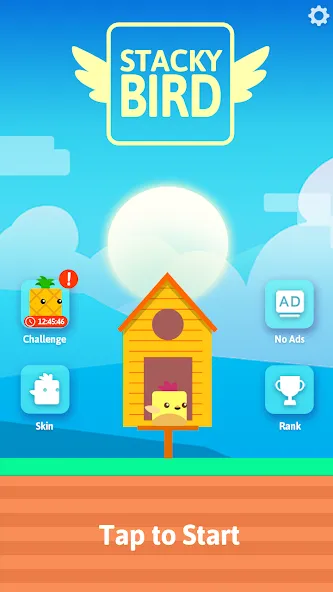 Stacky Bird: Fun Egg Dash Game [MOD: безлимитные монеты и все скины] Screenshot 1