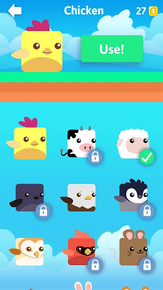 Stacky Bird: Fun Egg Dash Game [MOD: безлимитные монеты и все скины] Screenshot 4