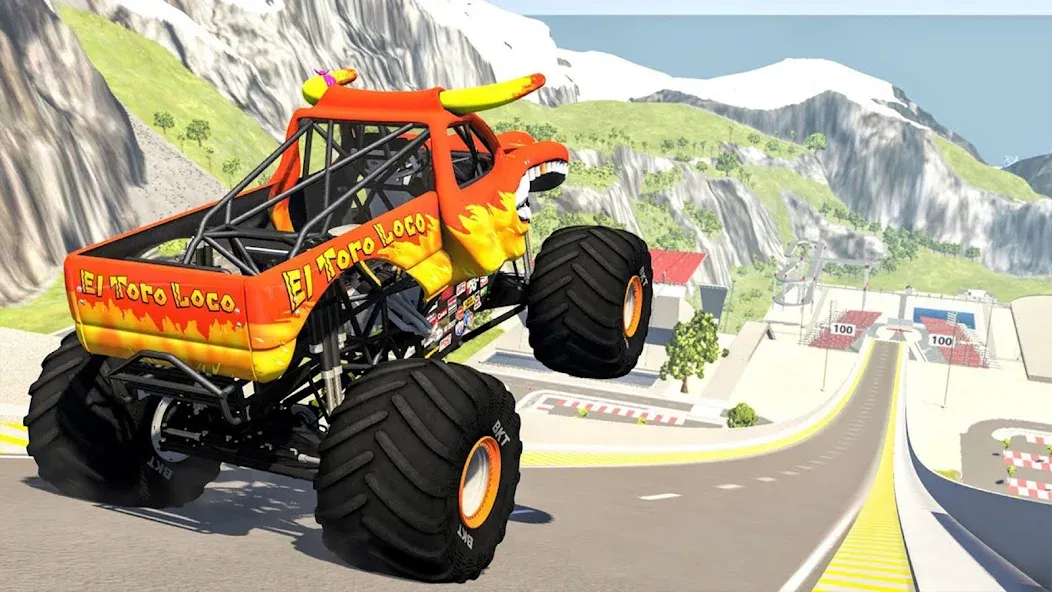 Realistic Car Crash Simulator [MOD: безлимитные деньги и все машины открыты] Screenshot 1