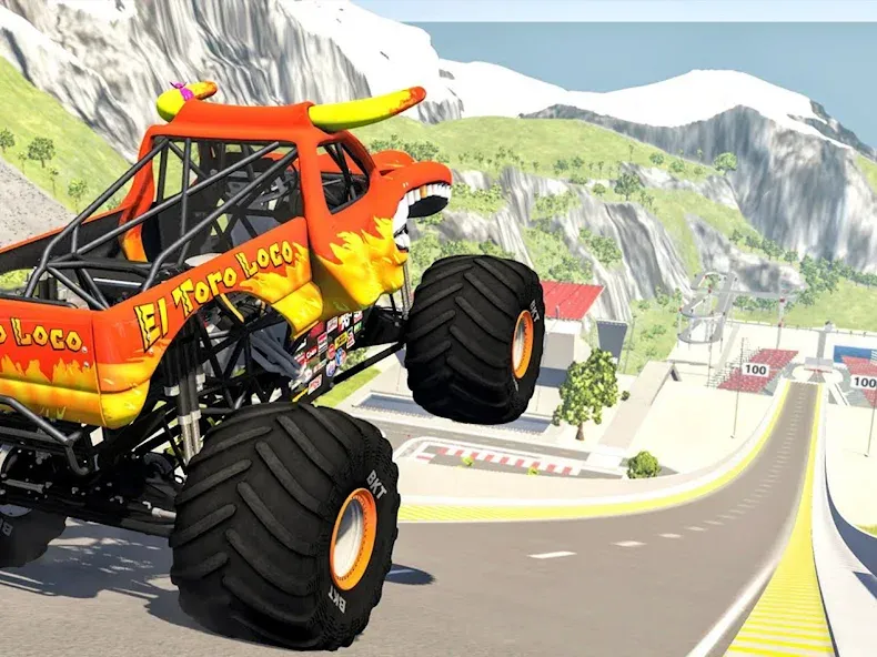 Realistic Car Crash Simulator [MOD: безлимитные деньги и все машины открыты] Screenshot 4