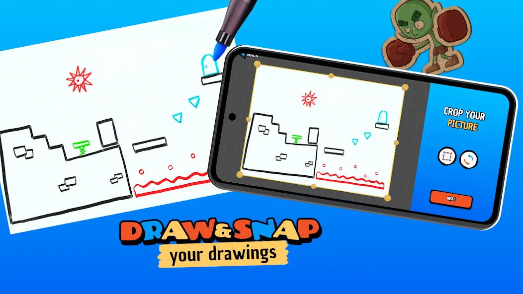 Draw Your Game Infinite [MOD: бесконечные ресурсы и открыты уровни] Screenshot 2