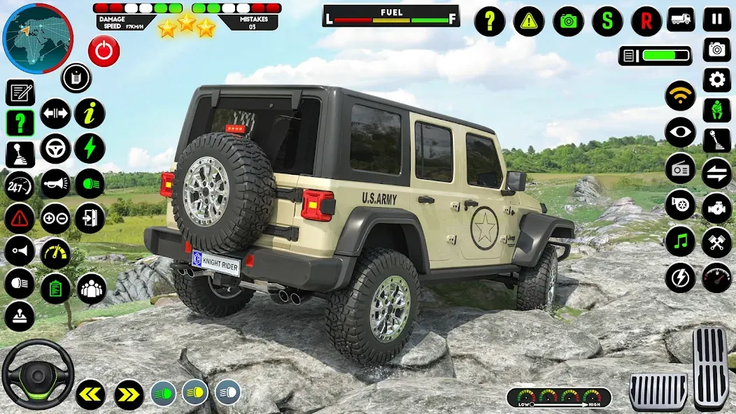 Army Truck Transporter Game 3D [MOD: безлимитные деньги и все уровни открыты] Screenshot 1