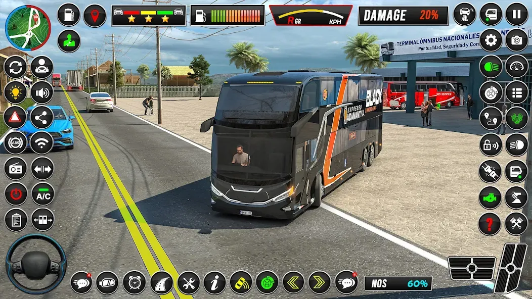City Coach Bus Driver Games 3D [MOD: безлимитные деньги и всё открыто] Screenshot 4