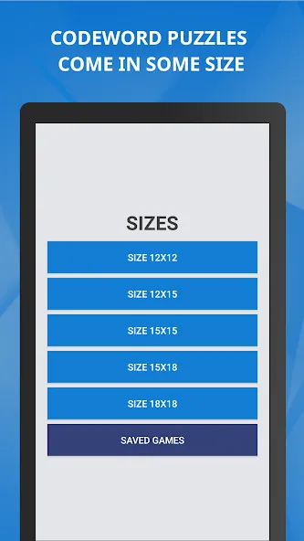 Keywords — Codeword Puzzle [MOD: открыты все уровни и подсказки] Screenshot 5
