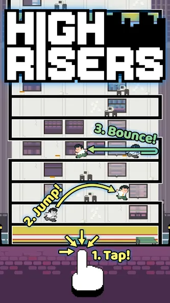 High Risers [MOD: безлимитные деньги и все уровни] Screenshot 1
