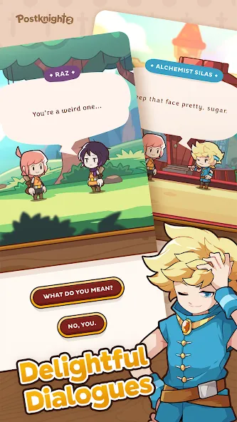 Postknight 2 [MOD: безлимитные монеты и энергия] Screenshot 3