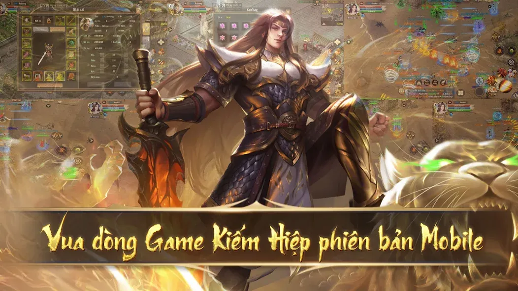 Kiếm Vương 1 [MOD: безлимитные ресурсы и мощное снаряжение] Screenshot 1