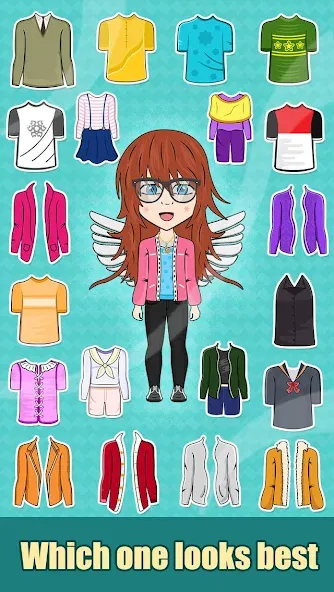 Anime Doll Designer [MOD: разблокированы все наряды и аксессуары] Screenshot 2