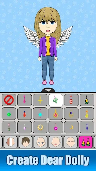 Anime Doll Designer [MOD: разблокированы все наряды и аксессуары] Screenshot 4