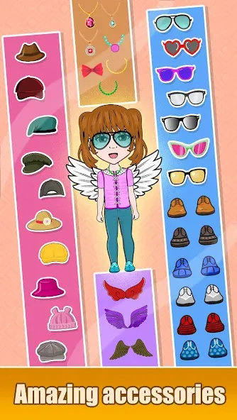 Anime Doll Designer [MOD: разблокированы все наряды и аксессуары] Screenshot 5