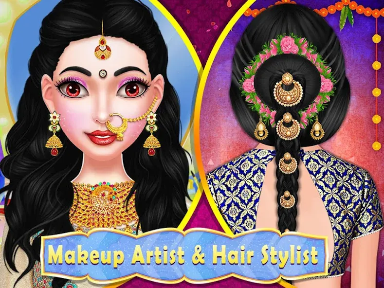 Wedding Fashion Indian 2024 [MOD: безлимитные монеты и наряды открыты] Screenshot 3