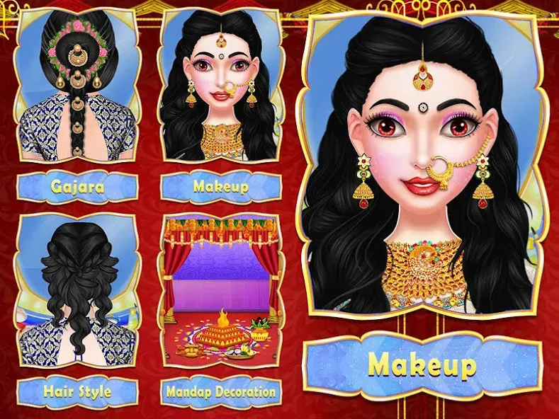 Wedding Fashion Indian 2024 [MOD: безлимитные монеты и наряды открыты] Screenshot 5