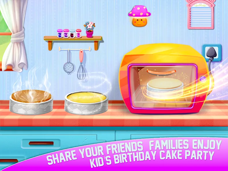 Cake Maker Sweet Bakery Games [MOD: безлимитные монеты и всё открыто] Screenshot 4