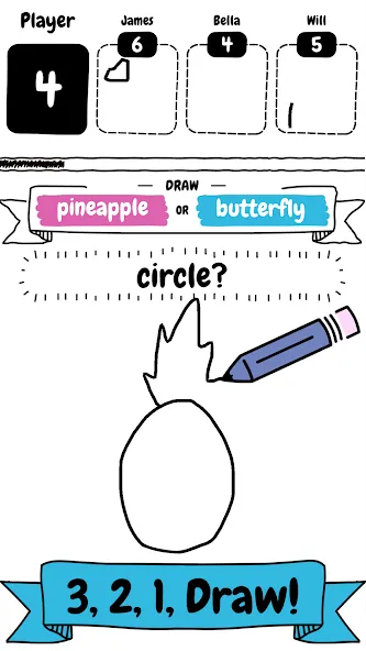Draw it [MOD: подсказки и безлимитные попытки] Screenshot 1
