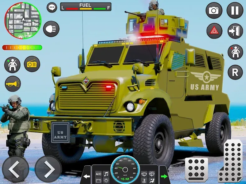 Army Vehicle Cargo Transport [MOD: безлимитные деньги и топливо] Screenshot 5