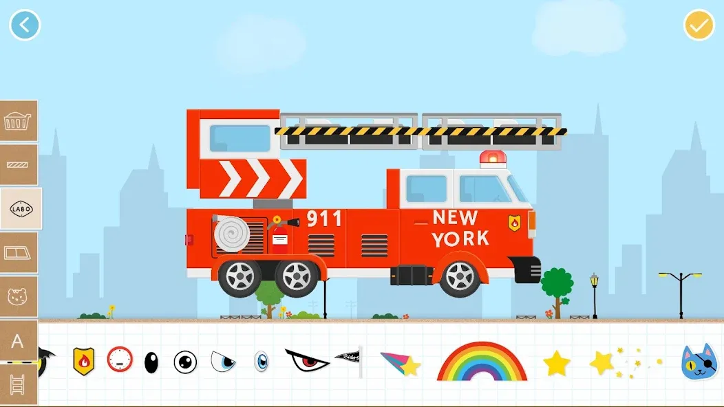 Labo Brick Car 2 Game for Kids [MOD: все машины и уровни открыты] Screenshot 4