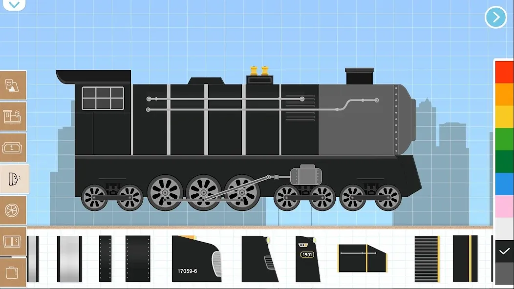Labo Brick Train Game For Kids [MOD: разблокированы все поезда и уровни] Screenshot 2
