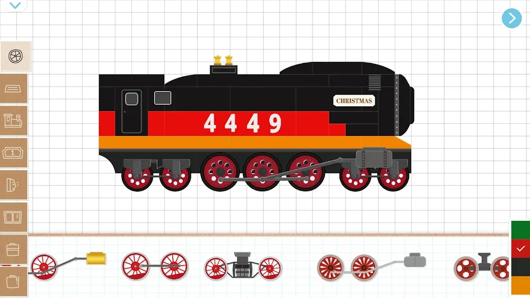 Christmas Train Game For Kids [MOD: открыты все праздничные уровни] Screenshot 4