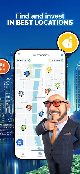 Landlord - Estate Trading Game [MOD: безлимитные деньги и недвижимость] Screenshot 3