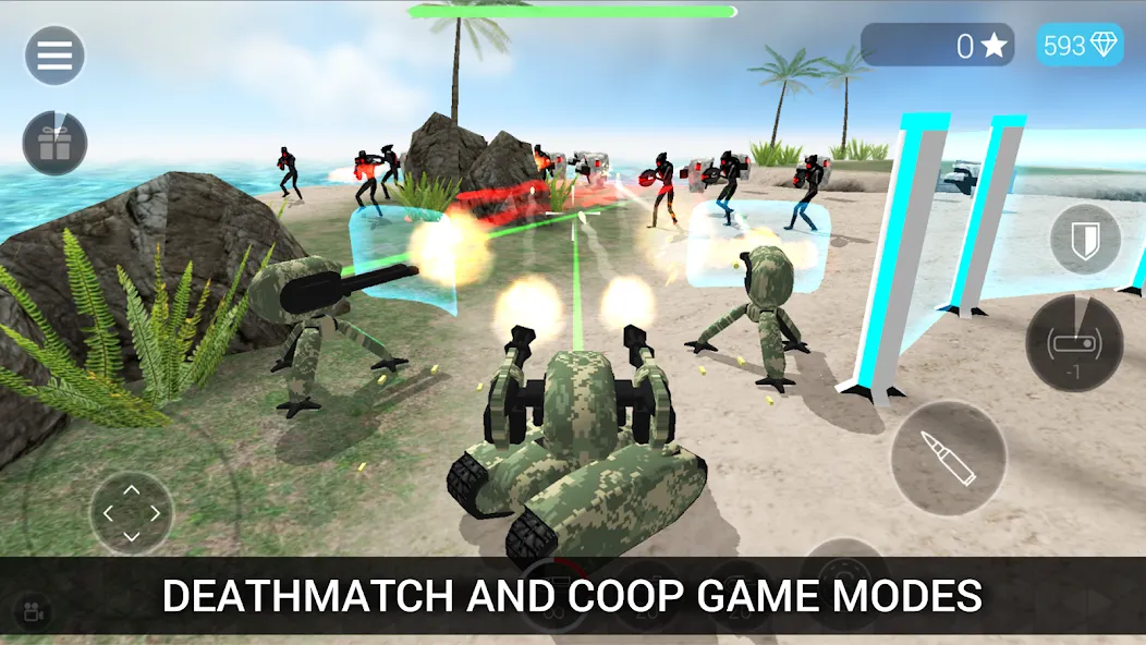 Heroes of CyberSphere: Online [MOD: безлимитные ресурсы и улучшенное оружие] Screenshot 2