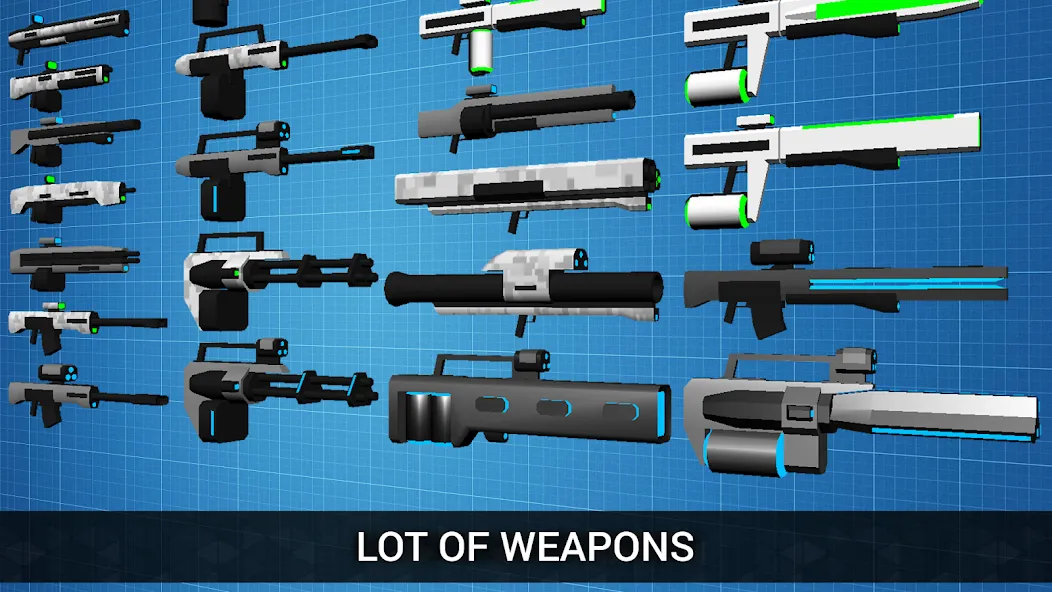 Heroes of CyberSphere: Online [MOD: безлимитные ресурсы и улучшенное оружие] Screenshot 4