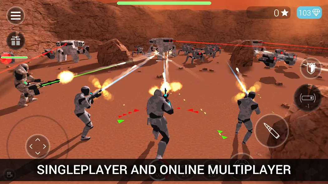Heroes of CyberSphere: Online [MOD: безлимитные ресурсы и улучшенное оружие] Screenshot 5