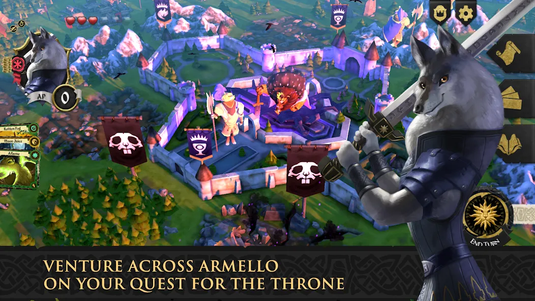 Armello [MOD: бесконечные карты и ресурсы] Screenshot 1