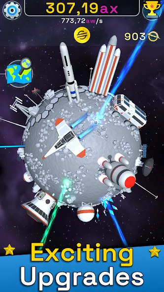 Planet Evolution: Idle Clicker [MOD: безлимитные ресурсы и ускоренное развитие] Screenshot 3