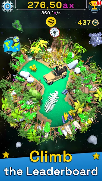 Planet Evolution: Idle Clicker [MOD: безлимитные ресурсы и ускоренное развитие] Screenshot 4