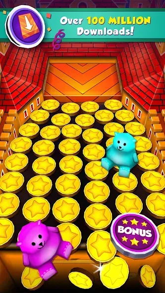Coin Dozer - Carnival Prizes [MOD: безлимитные монеты и усиленные призы] Screenshot 2