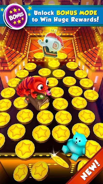 Coin Dozer - Carnival Prizes [MOD: безлимитные монеты и усиленные призы] Screenshot 3