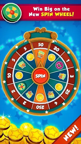 Coin Dozer - Carnival Prizes [MOD: безлимитные монеты и усиленные призы] Screenshot 4