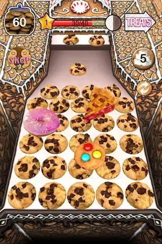 Cookie Dozer [MOD: безлимитные монеты и усиленные бонусы] Screenshot 2