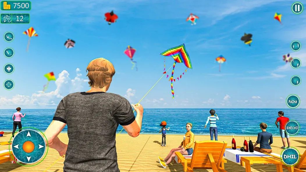 Kite Basant: Kite Flying Games [MOD: без рекламы и все воздушные змеи] Screenshot 5
