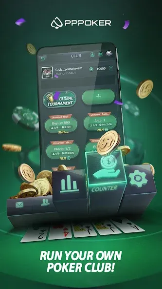 PPPoker-Home Games [MOD: безлимитные фишки и открыты столы] Screenshot 3