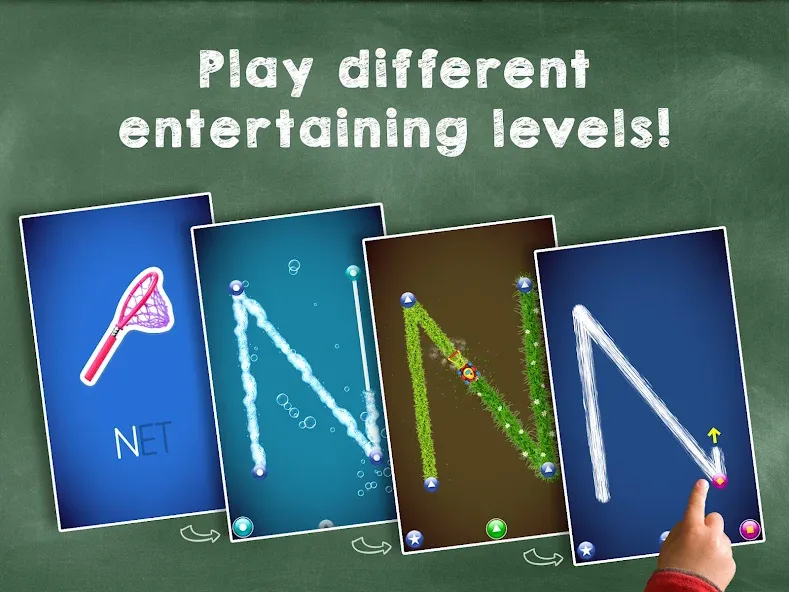 Kids Learn : ABC Alphabet Game [MOD: все буквы и задания открыты] Screenshot 2