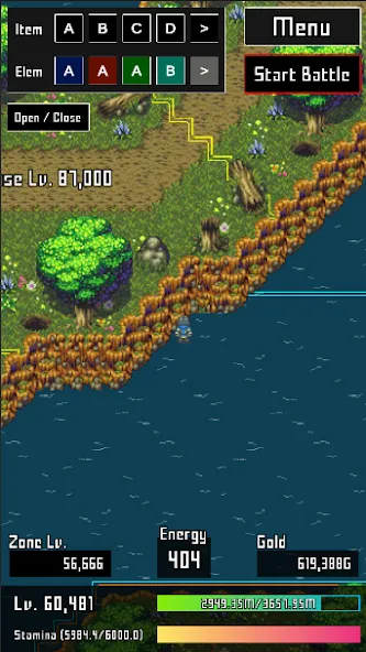 InfinityRPG [MOD: безлимитные ресурсы и усиленные персонажи] Screenshot 3