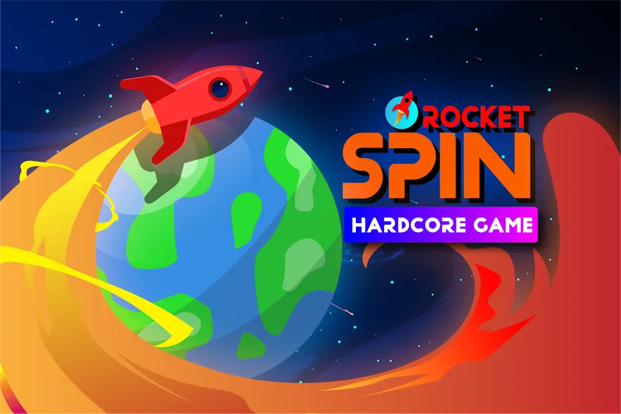 Rocket Spin: Space Survival [MOD: безлимитные ресурсы и мощное оружие] Screenshot 1